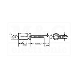 Slika za KONDENZATOR SUPER 5F 2,8V