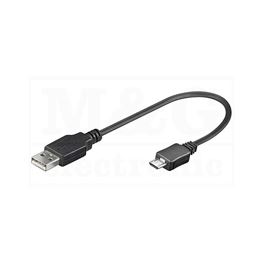 Picture of KABL USB MUŠKI Tip A / MICRO USB MUŠKI Tip B