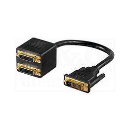 Slika za KABL ADAPTER DVI-D/2X DVI-D