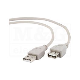 Slika za KABL USB A MUŠKI > USB A ŽENSKI HS 4,5m