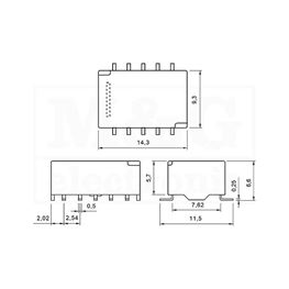 Slika za RELEJ RELPOL RSM85061128M1012