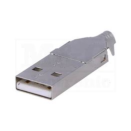 Slika za USB UTIKAČ KABLOVSKI MUŠKI Tip A