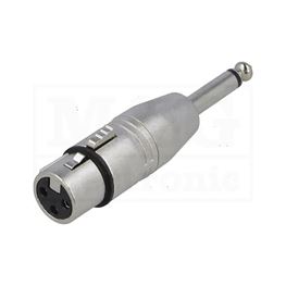 Slika za XLR ADAPTER 3 POL Ž > 6,3 M